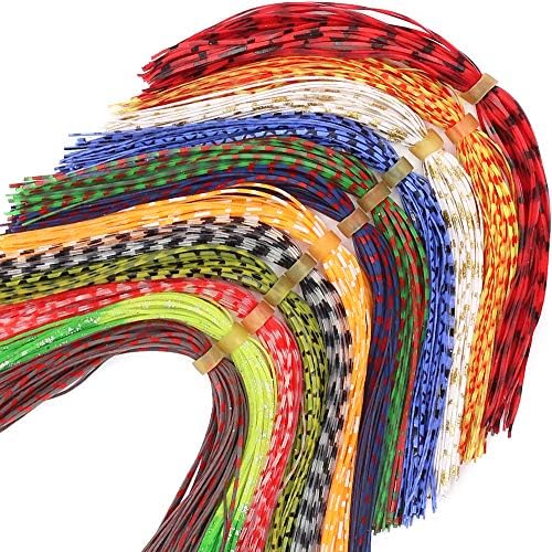 Pribor za vezanje mušica-materijali-guma-noge-silikon-guma-suknja 12-24 boje