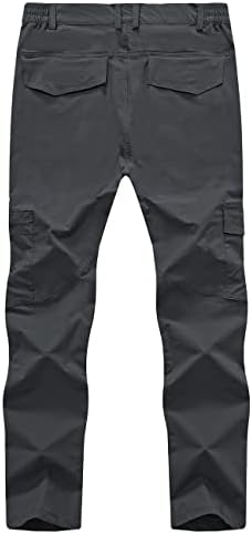 Rdruko muške rastezačke radne planove hlače otporne na vodu Lagane planinske hlače na otvorenom 6 džepa