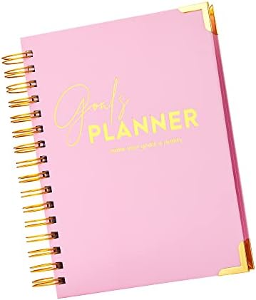 A5 Nedatirani dnevni tjedni mjesečni dnevnik dnevnika planer Agenda bilježnica Unesite svoje ciljeve stvarnost -gradnju i