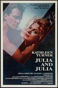 Julia i Julia - 27x41 Originalni filmski plakat Jedan list kotrljao se 1987. Kathleen Turner