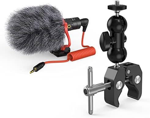 SmallRig Forevala S20 na kameri Shungun Microphone komplet, s super stezaljki za YouTube Steam Video snimanje uživo