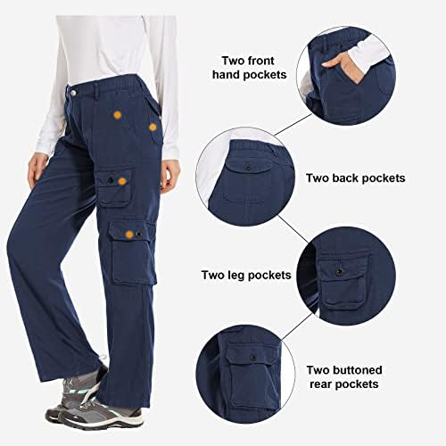 Ženske planinarske teretne hlače za jogging pamučne casual Radne hlače u vojnom stilu sa 7 džepova