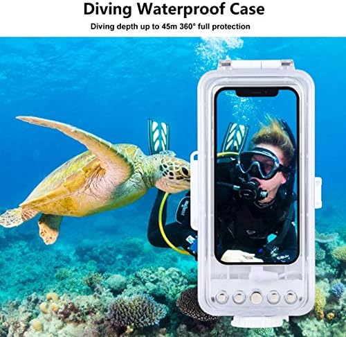 45m/147ft Vodootporna futrola podvodna fotografija Zaštitna zamjena za zaštitno kućište za iOS 13.0 ili više
