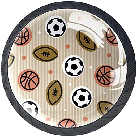 Ručke za ladice nogometna lopta košarka kombi ured kućna kuhinja ormari za odjeću komoda hardverske ladice stakleni ormarići