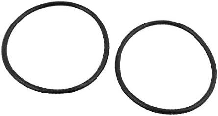 X-DREE 10PCS 43 mm x 1,9 mm gume O-prstenovi NBR otporni za brtvljenje topline Gromets Black (10pcs 43 mm x 1,9 mm o-prstenovi