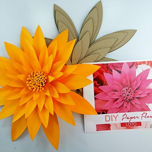 Papirni cvjetni predložak komplet uzorak diy napravite svoju vlastitu pozadinu cvijeta za foto kabinu za ukrašavanje cvijeća