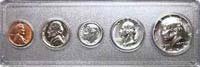 1965. - Izbor necirkuliran - Cent, Nickel, Dime, Quarter i Pola Dollar - SET set