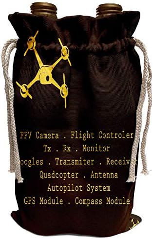 3Drose Kike Calvo drone i kolekcija bez pohranjenih vozila - Crni i žuti dron s DIY akcelerometrom Gyroscope bez četkice