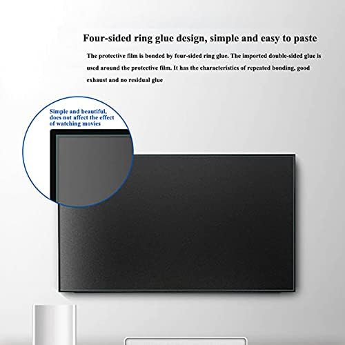 AFGZQ TV zaslon Protector Anti Blue Light Filter naočale za 27-75 inča-Anti-zadiranje, anti-refleksni film za LCD, LED, 4K
