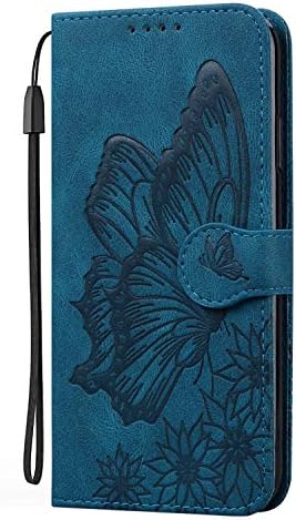 Torbica QIVSTAR za iPhone Pro 13, torbica za iPhone 13 Pro u vintage stilu sa alatom u obliku leptira, kožni novčanik od
