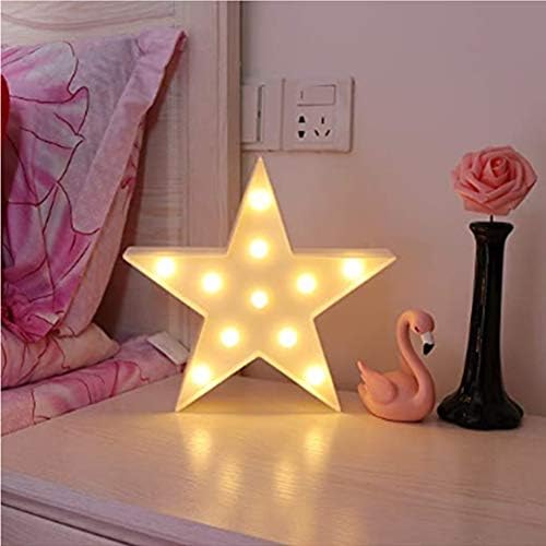 Z/Slatka Star LED noćna svjetlost, LED lampica s baterijom, koja se koristi za Božić i rođendan u dječjoj spavaćoj sobi.