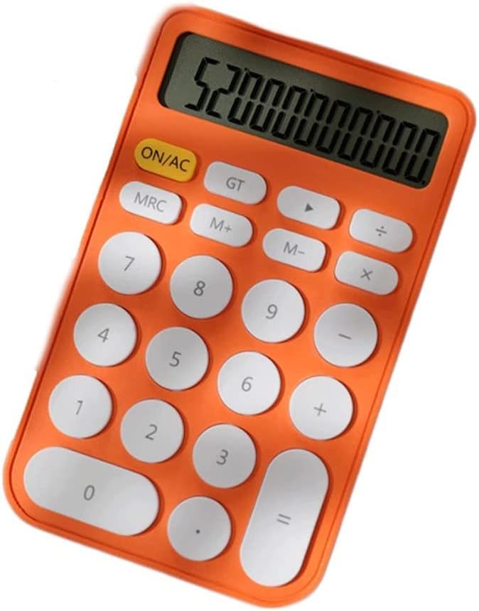 Kalkulatori Kalkulator 12 -znamenkasti stol Kalkulator bombona Boja velikih gumba kalkulator radne površine za školsku kućnu