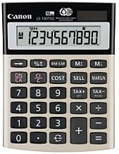 Canon CNMLS100TSG kalkulator radne površine, 10 znamenki, LCD, baterija/solarni napad, 1,3 x 4,1 x 5,5 , crni, 1 svaki