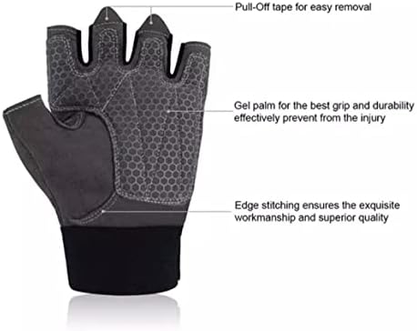 Rukavice za vježbanje u fitnessu, Muške rukavice za dizanje utega u veličini, podrška za zglobove u teretani, potpuna zaštita