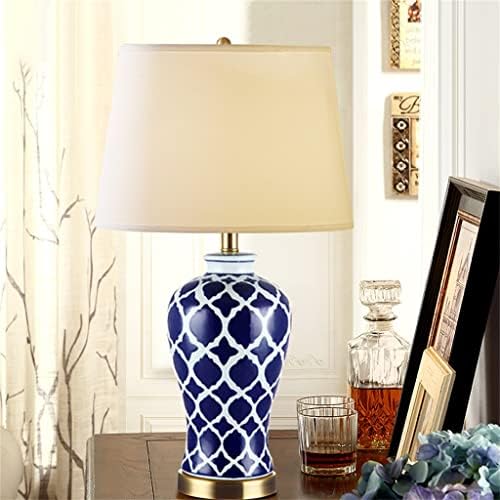 Lly klasična porculanska keramička stolna svjetiljka za dnevni boravak studij spavaće sobe noćna lampica noćni dekor doma