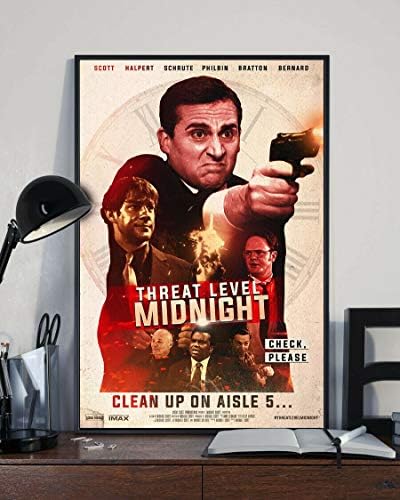 Razina prijetnje Mid.night Film TV plakat vruće - Nema okvira