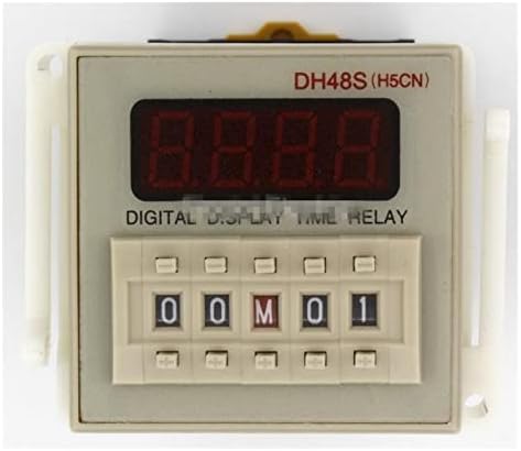 Buday DH48S-2Z H5CN 0,01S-99H99M Digitalni timer relej na kašnjenju 8 pinova SPDT 2 Grupe Kontakti kašnjenja DC12V DC24V