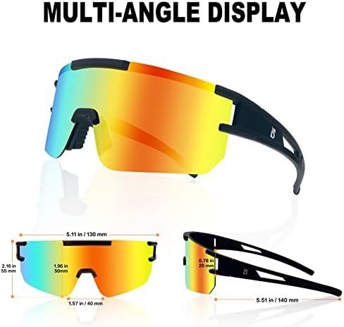 2 sportske sunčane naočale za muškarce i žene, MND-MND stil, zaštita od MND400, biciklističke Naočale za Bejzbol, ribolov,