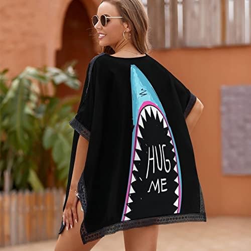 BAIKUTUANSKI zubi morskog psa zagrljaju me Ženska odjeća za plažu bikini kupaći kostim tiskana haljina za kupanje na Plaži