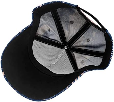 Wozukia ezoterična astrologija Daily Outdoor Sun Baseball CAP Šešir Uređaj svemirskog polumjeseca i sunca na plavoj magičnoj