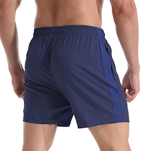 VOPS Gym Shorts za muškarce 5 inča - Lagane muške atletske kratke hlače brze suhe vježbe trčanja kratkih hlača sa džepovima