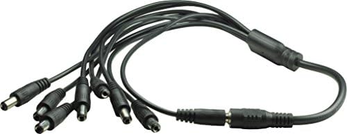 Cambase adapter kabel 1 do 8 razdjelnika napajanja za sigurnost CCTV kamere