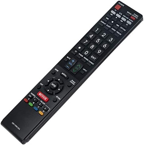 RRMCGB118WJSA GB118WJSA Replaced Remote fit for Sharp TV LC-60SQ17U LC60TQ15U LC-60TQ15U LC60UD27U LC70UD27U LC-70UD27U LC-70UQ17U