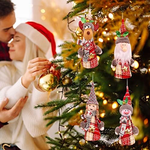 Garland Dekorativni božićni božićni ukras kreativno zvono privjesak božićno drvce mali privjesak mali valentinski ukrasi