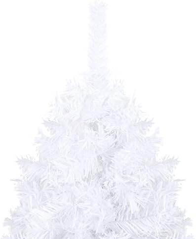 Umjetno božićno drvce s LED -ovima i kuglicama, uredsko božićno drvce, mini božićno drvce sa svjetlima, komercijalna božićna