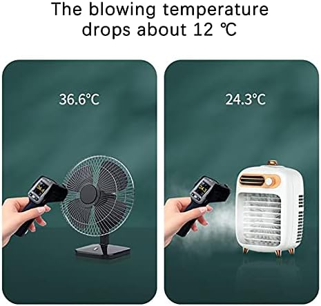 Prijenosni klima uređaj, USB prijenosni klima uređaj ovlaživač zraka hladnjak je tihi i ne curi, osobni hladnjak zraka mali