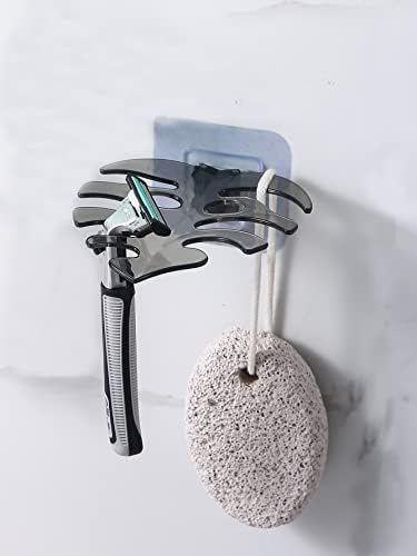 Abzekh tuš kaddy-skladištenje stalak za tuširanje kadice 1pc tropska četkica za četkice za zube kupaonice toalet za toalet