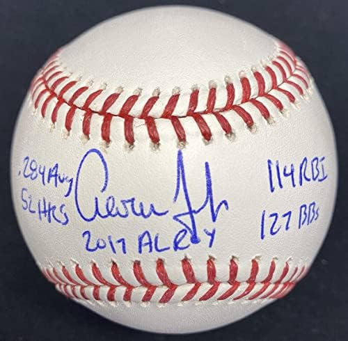 Aaron Sudac 2017 Al Roy Stat potpisao je bejzbol Fanatics MLB holo - Autografirani bejzbol