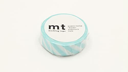 Mt 1p deco - Stripe Mint Blue