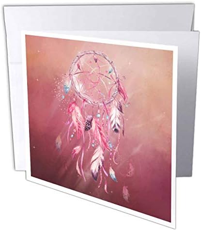 3Drose Woreful Catcher iz snova u ružičastoj boji sa zvijezdama - čestitke