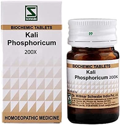 Dr Willmar Schwabe India Kali Phosforcum Biochemic Tablet 200x boca od 20 gm biokemijske tablete