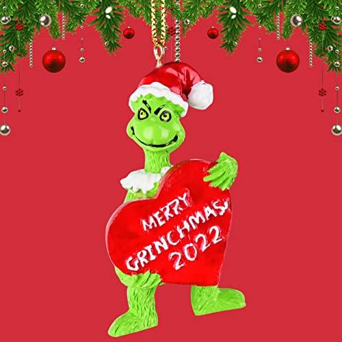 Božićni ukrasi 2022, mini viseći ukrasi likovi crtanih filmova, ukrasi za božićno drvce Viseći ukrasi poklon za obitelji