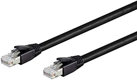 Monoprice Cat8 Ethernet Network kabel - 50 stopa - žuto | 2GHz, 40G, 24AWG, S/FTP - ENTEgrade serija