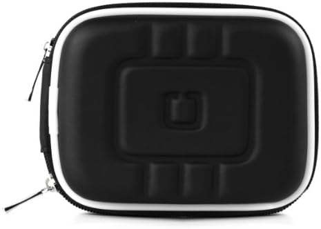 Crna zaštitna torbica s mrežastim džepom za digitalne fotoaparate