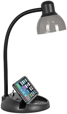SimpleE ADESSO LED stolna svjetiljka za punjenje, crni finiš