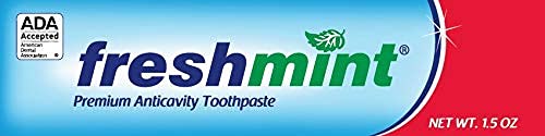 144 cijevi FreshMint® 1,5 oz. Premium pasta za zube fluorida antiraviteta
