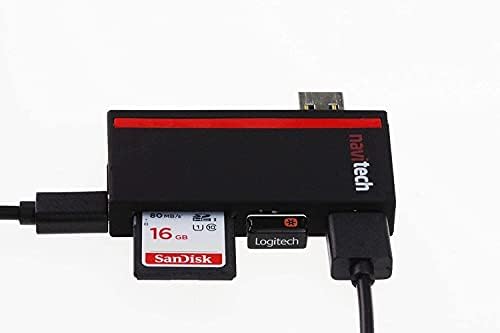 Laptop / tablet Navitech 2 u 1 USB 3.0 / 2.0 HUB-adapter / ulaz Micro USB uređaj za čitanje kartice SD / Micro SD kartica