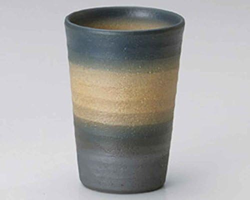 Plava glazura 3.1inch set od 5 tumblera keramike napravljenog u Japanu