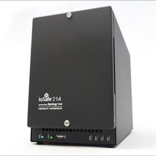 IOSAFE 214 NAS poslužitelj - ARM 1,06 GHz - 2 x Ukupne uvale - 8 TB HDD -