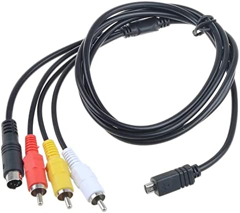Parthcksi 5ft AV A/V Audio video TV kabel za HandyCam HDR-HC1/E HDR-FX7/V/E/G
