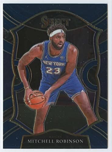 2020-21 Panini Select Blue 9 Mitchell Robinson Concourse New York Knicks NBA košarkaška karta
