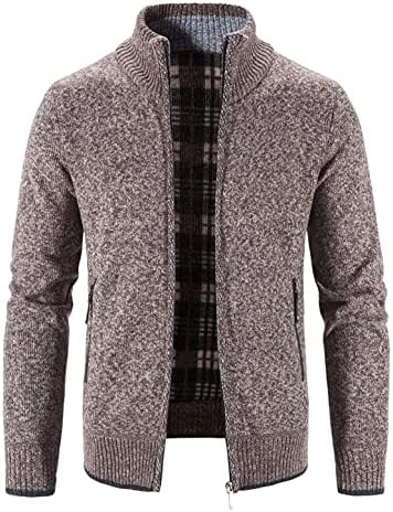 Eashery muški kardigan džemper muški kardigan džemperi puni patentni pleteni džemper za muškarce Slim Fit Cardigan džempera