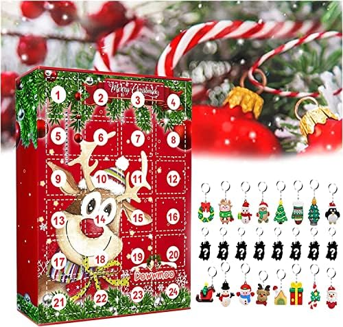 Božićni adventski kalendari ukrasi Božićni poklon odbrojavanje 24 dana novi poklon iznenađenja za djecu