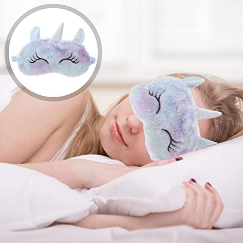 Galpada Kids Mask Kids Mask Kids Mask Mask Crathoul Pokrivač za oči za noćni poklopac oka plišana maska ​​za spavanje maske